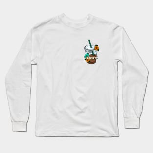 Iced Coffee Chill Long Sleeve T-Shirt